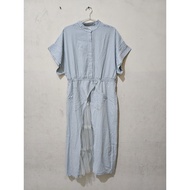 Preloved Gaudi TOSCA Plaid Maxi Dress Gaudi Checkered Color/ Dress TOSCA