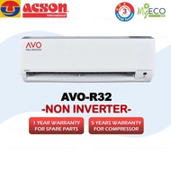 ACSON R32 AVO (Non-Inv) Air Conditioner (1.0HP, 1.5HP, 2.0HP &amp; 2.5 HP)