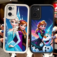 J-21 Frozen Soft Case for OPPO A76 K10 Realme 9i A36 A57S A77S A77 A57 A96 Cover