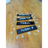 Chest Name Embossed Chest Name 3D