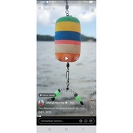 pelampung KOLAM [Live bait] 2cabang spring+ sinker 10gm