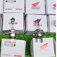 Philips 12V HS1 Halogen headlight bulb with H4 base, super bright for motorbikes