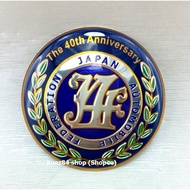 JAF 40 Anniversary Sticker Epoxy Japan Automobile Federation