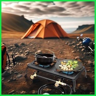 ▥ ✸ Portable Gas Stove Single/Double Burner Heavy Duty Gas Stove Desktop Gas Range For Outdoor Camp