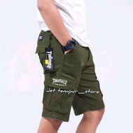 What's More HITS Short CARGO Pants Men THRASHER ARMY Stripes UFC VENUM