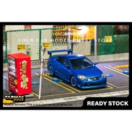 [TARMAC WORKS] 1:64 Honda Integra Type R DC5 Custom Blue Metallic