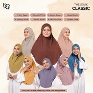 💥THE SOUK BY CHEFIZA💥BCF Tudung Sarung The Souk Classic Free Size |Large size (L)|Extra Large(L) FRE