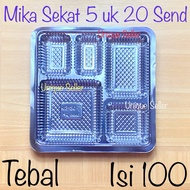 (Isi100] Mika Bulkhead 5 Thick uk 20 SEND For Rice Box 20x20/mica Bulkhead 5 For Rice Box uk 20x20 uk 20