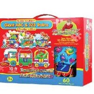 Giant ABC & 123 Puzzles Train