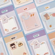 SS Cute Animal Sticky Note Memo Pad Post It Notes 30 Sheets Stationery