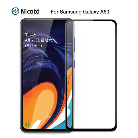 Full Tempered Glass For Samsung Galaxy A60 A50 A70 A80 A90 A40 A30 A20 A10 Screen Protector on Samsu