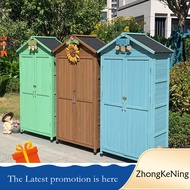 Outdoor Cabinet Waterproof Sunproof Outdoor Yard Storage Cabinet Garden Tool Cabinet
