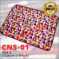 Karpet tatami Baldu Carpet gebu Damias Size S ( 4 X 3 ) KAKI) Rug With Spoge Layer Memory Foam 10mm