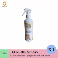 Repellent lizard repellent Gecko HAGEDIS Spray 250ml