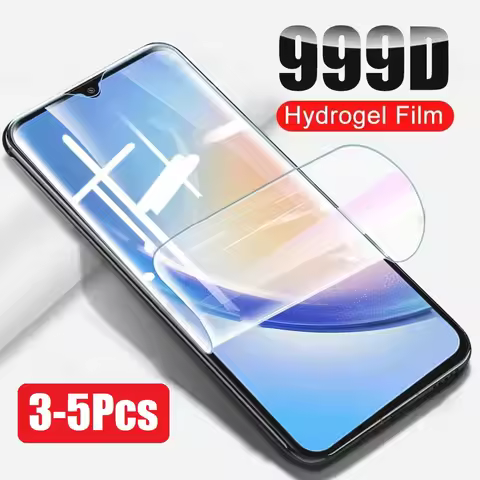 3-5Pcs Screen Protector For Huawei Y9A Y9 Prime Y9S Y9 Y7P Y7A Y7 Y6 Pro Hydrogel Film For Huawei Y7