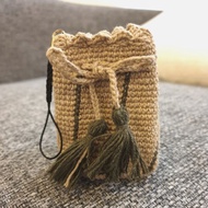 handmade wayuu bag keychain / 手作wayuu 包小吊饰