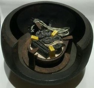 日本茶道具 面取風爐+野田式風炉型 炭型電熱器   