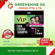 [GreenshineSG] Vip Hair Color Shampoo 20 ml
