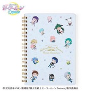 SUNSTAR - 美少女戰士 X Sanrio 日版 Q版 文具 B6 記事簿 筆記簿 線圈 筆記本 notepad 備忘錄 Sailormoon Sailor Moon 2023 (B款) (SU