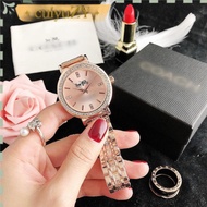 Pengeluar Termurah / Kilang Terus Coach Women Watch Stainless Steel Ladies Women Watches Jam Tangan 