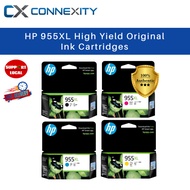 [Bundle Set] HP 955XL High Yield Original Ink Cartridges HP 955XL Ink Cartridge 955XL Black 955XL Ye