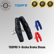 TOOPRE V-Brake Brake Shoes Mountain Bike Foldable Hybrid Bicycle Brake Pad