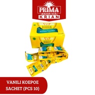 VANILI KOEPOE SACHET - vanili sachet koepoe ISI 10 SACHET