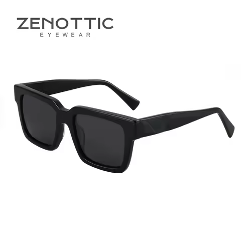 ZENOTTIC New Fashion Polarized Sunglasses for Unisex UV400 Protection Geometry Shade Trend Sun Glass