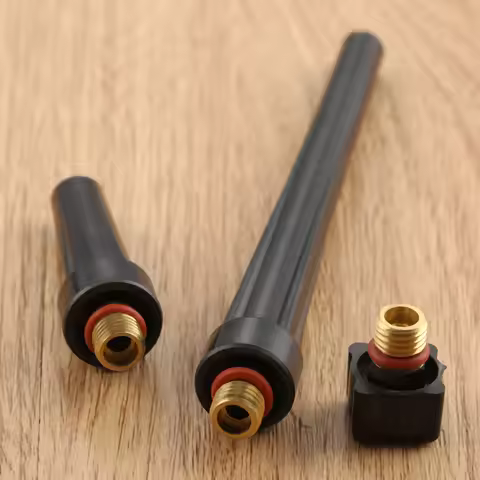 3x TIG Welding Machine Accessories Welding Torch Long Mid Short Tig Back Caps 41V24 41V35 41V33 For 
