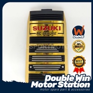 SUZUKI RC80L FORK EMBLEM (GOLD) EMBLEM LOGO RC DELUXE RC80 L FRONT HORN COVER