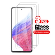 3 cái kính cường lực cho Samsung Galaxy A54 A53 A52 a52s A51 5 gam A50 a50s A05 a05s miếng bảo vệ mà