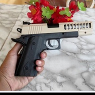 Mainan Dcobra P377 Full metal mekanisnya saja - full hitam