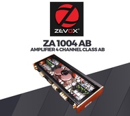 ZEVOX - POWER AMPLIFIER - 4 CHANNEL - CLASS AB - ZA 1004 AB - ORIGINAL