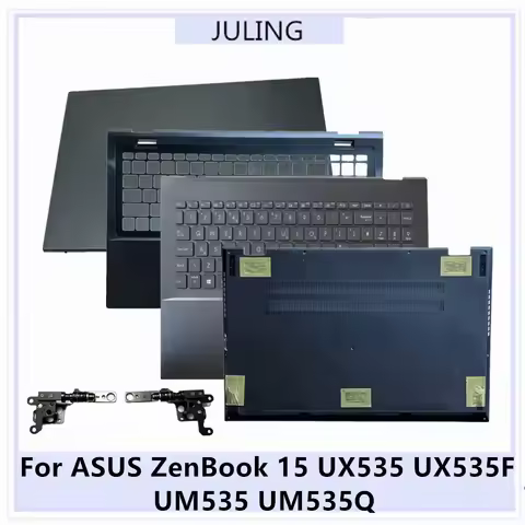 For ASUS ZenBook 15 UX535 UX535F UM535 UM535Q Laptop Top Case LCD Back Cover/Front Bezel/Palmrest/Lo