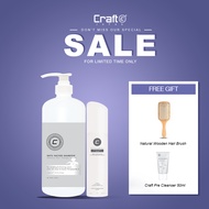 Craft DHTS Factor Shampoo 1000ml & Craft Scalp Clinic Tonic 120ml