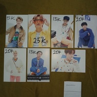 POSTCARD NCT FROM SM GLOBALSHOP MERCH RESONANCE 2020 DEPARTURE SGS HAECHAN TAIL JUNGWOO YANGYANG TEN