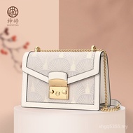 Mother Capacity Genuine Leather Bag Embroidered Diagonal Style Kingsmith Big Hand Female cjw New Sty