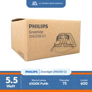Philips LED Downlight DN035B G2 5.5W LED6 D75 PSU White 6500K