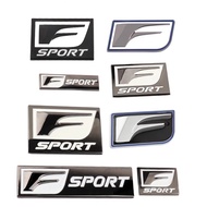 3D Metal F Sport Badge Emblem Decals Car Stickers for Lexus CT IS GS ES LS UX NX IS200 IS250 IS300 R