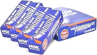 NGK IRIDIUM IX BPR9EIX. Set of 4, Ponte Caulk Type, STOCK No. 6861 Spark Plug