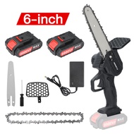 เลื่อยไฟฟ้าไร้สาย 6 นิ้ว 9980v เลื่อยยนต์ เลื่อยยนต์ตัดไม้ ​เลื่อยไฟฟ้า เลื่อยโซ่ไรสาย เลื่อยโซ่ไฟฟ้