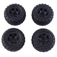 4Pcs Tire Wheel Tyres for MJX Hyper Go 16207 16208 16209 16210 H16 H16H H16E H16P 1/16 RC Car Spare