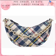 Pre-order: Kate Spade Smile Tweed Small Crossbody In Parchment Multi K6598-1