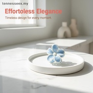 [TENN] Chic 7.5CM Flower Shark Hair Clip Candy Color Design for Everyday Fashion NN