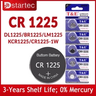 【Factory-direct】 New 5pcs-25pcs 3v Cr1225 Lithium Button Br1225 Lm1225 Dl1225 Cr 1225 Er1225gp Cell 