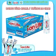 Nước uống ion kiềm thương hiệu i-on Life 450ml thùng 24 chai công nghệ Nhật bản khỏe ruột mát da
