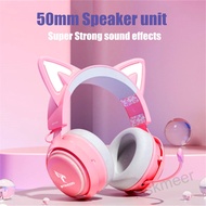 SELL Somic GS510 2.4G Wireless/Wired Pink Headset Gamer PC Surround Sound Cat Ear Gaming Headphones 