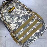 (BHC) Bag Backpack Gamer Outdoor Bag Army Battle Grounds Travel College school bag beg sekolah