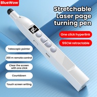 BlueWow Pembentangan Penyampai Tanpa Wayar Penunjuk Laser Klik Jauh Penunjuk Laser 2.4GHz USB Powerp