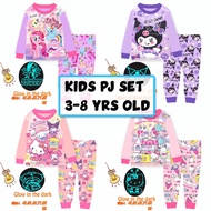 Cuddle Me 3-8 Years Old Kids Pyjamas / Glow in the Dark Children Sleepwear / Kids Pajamas SetV